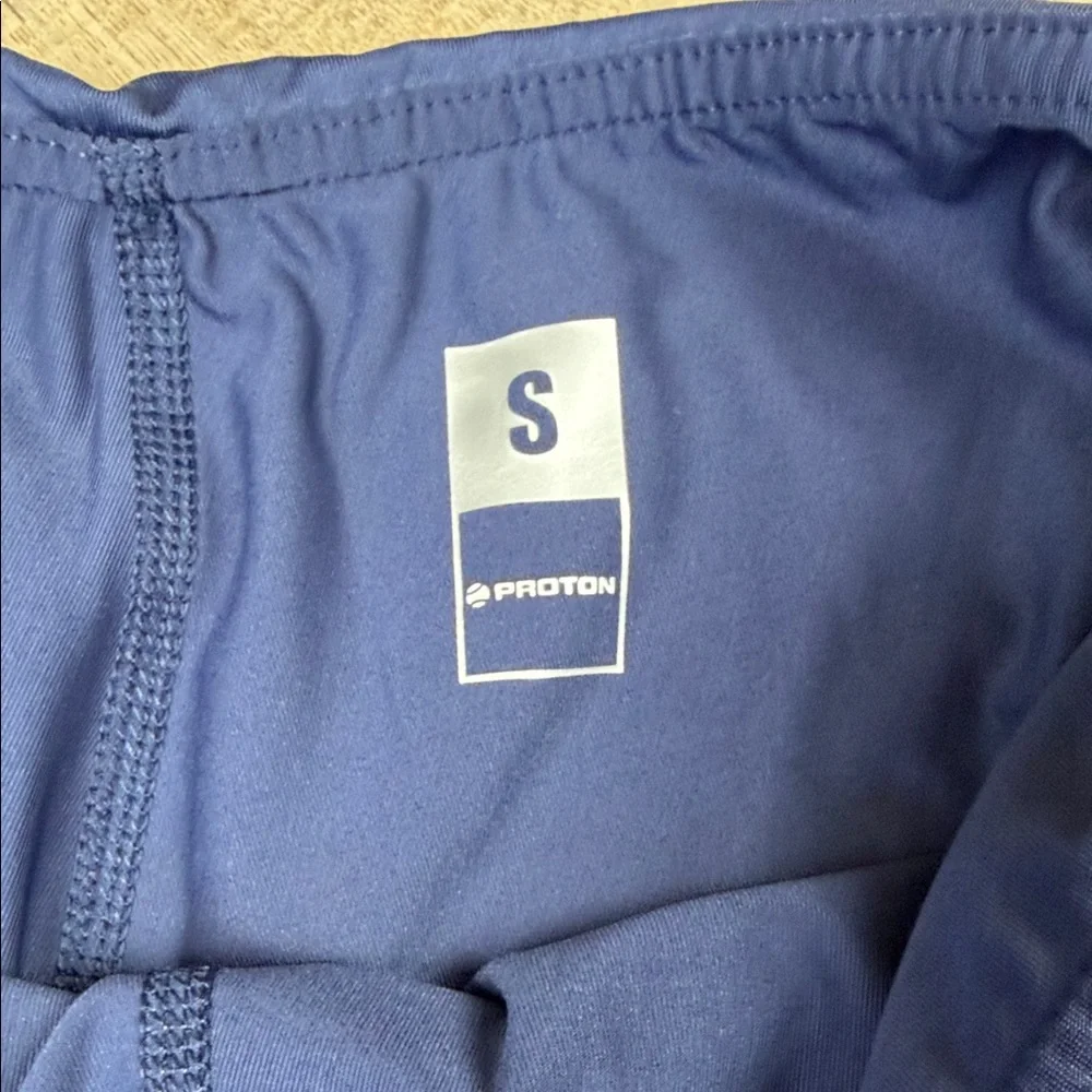 Women's Blue Tennis Skirt w/ Built in Shorts‎ (bought in Spain). Size Small